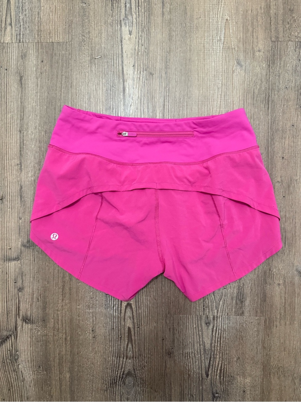 lululemon speed up low rise shorts sonic pink 4" size 4 - Picture 2 of 5